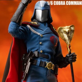 Cobra Commander G.I. Joe 1/6 FigZero Action Figure by ThreeZero